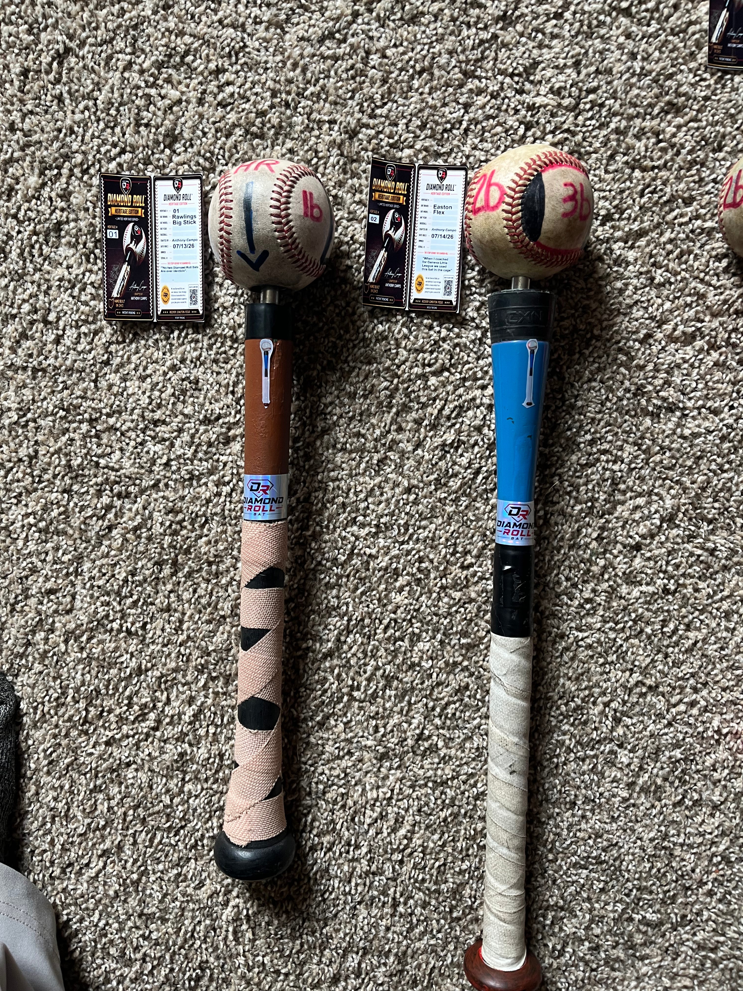 Diamond Roll bat