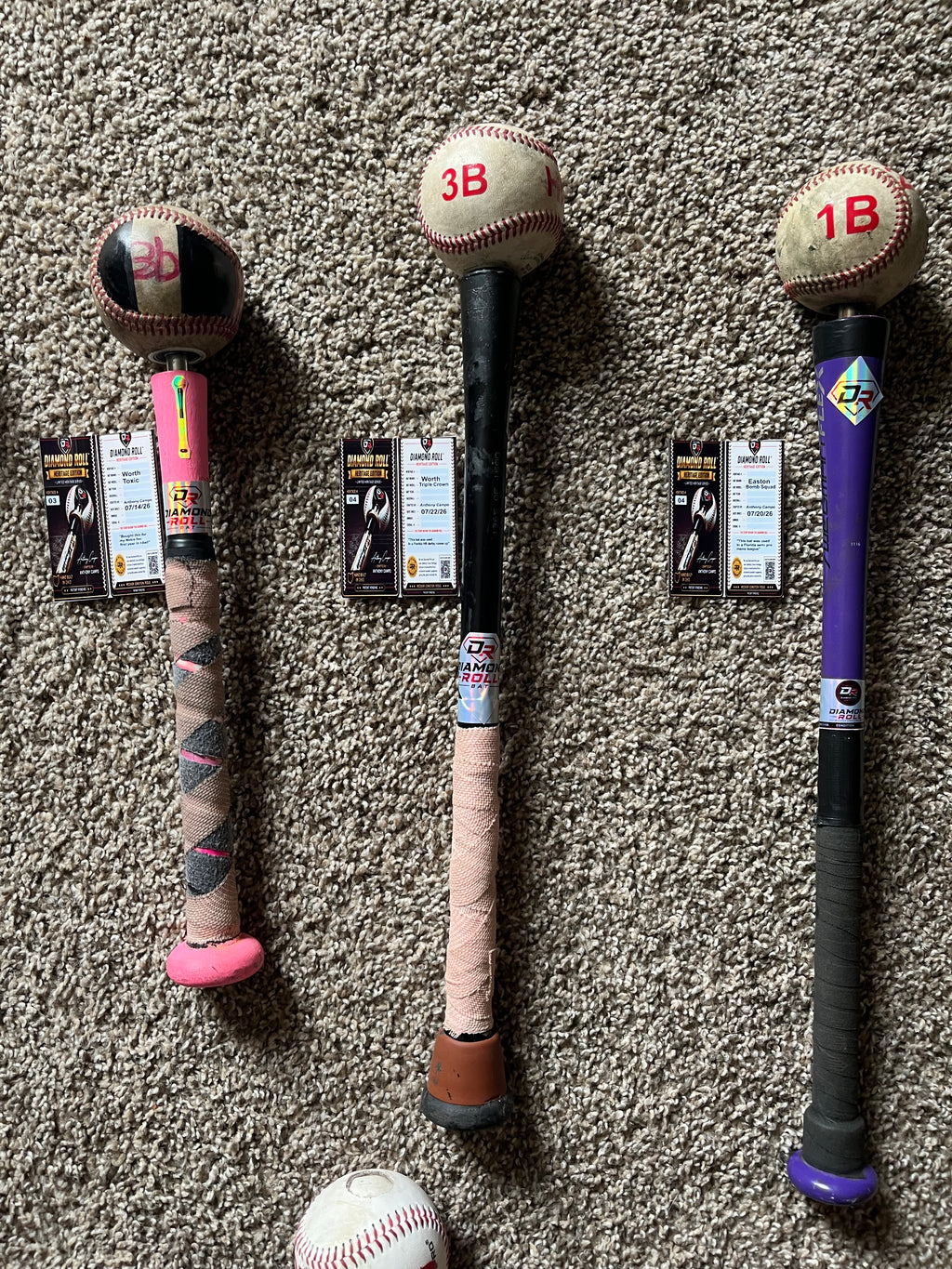 Diamond Roll bat