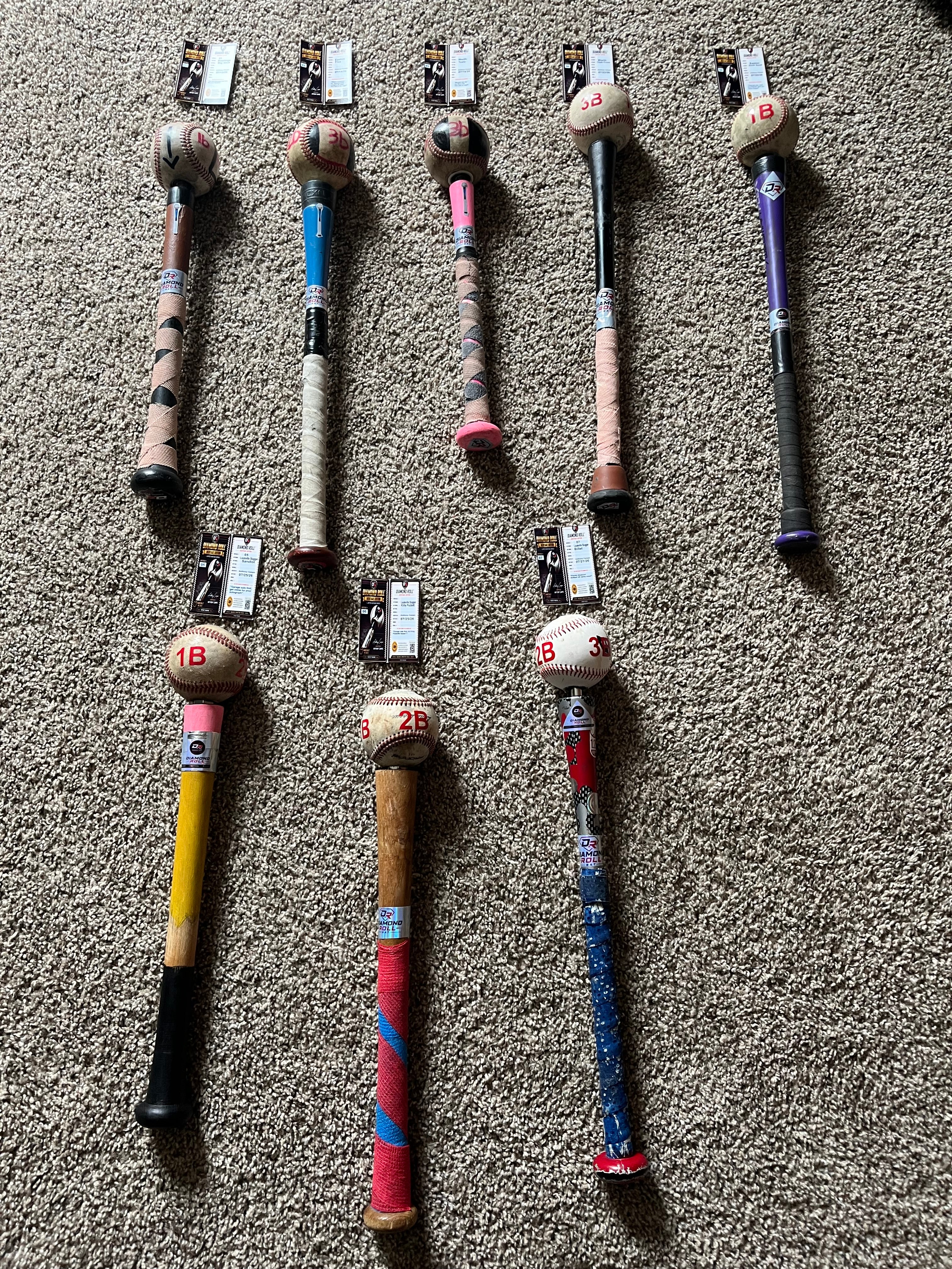 Diamond Roll bat